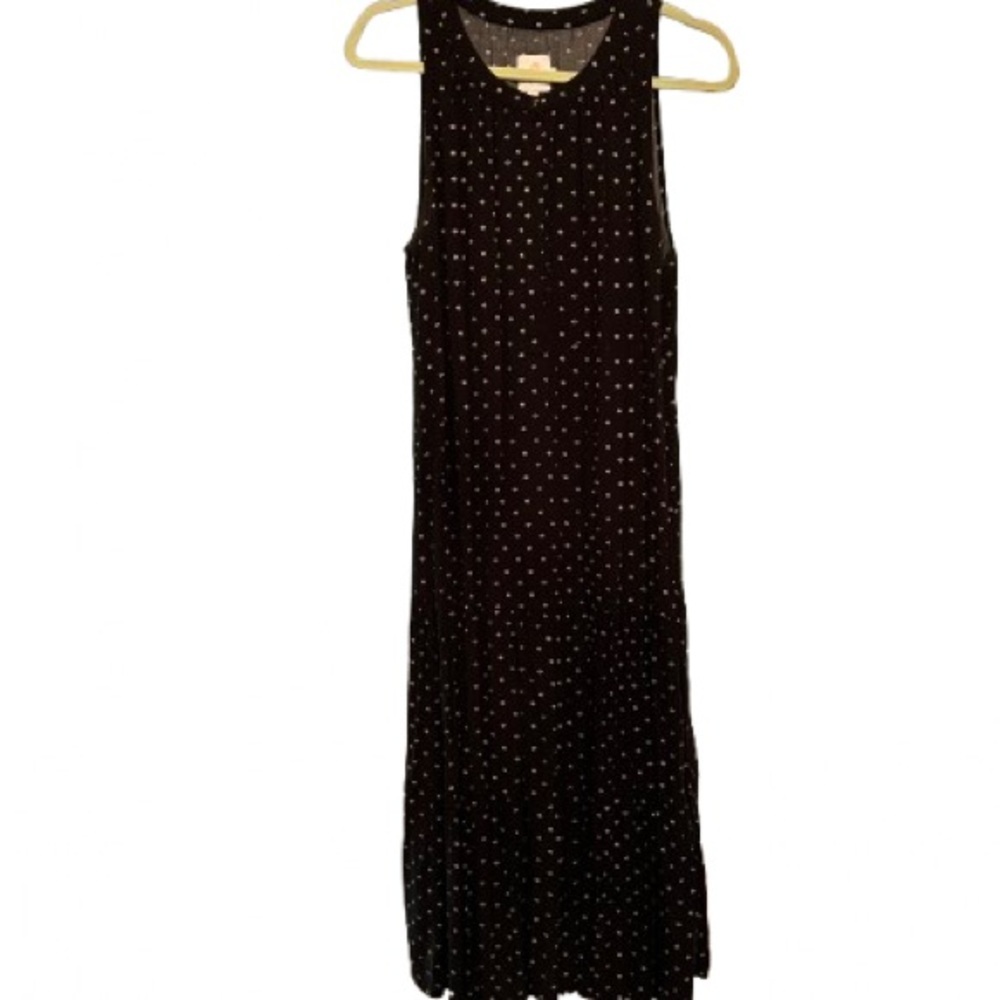 The Nines by HATCH Black and White Maxi Dress A-line